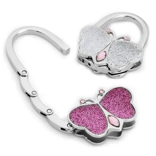 KSOL New Style Set Folding Butterfly Handbag Purse Metal Rhinestone Hook Hanger Holder 2.2x1.7"
KSOL New Style Set Folding Butterfly Handbag Purse Metal Rhinestone Hook Hanger Holder 2.2x1.7"