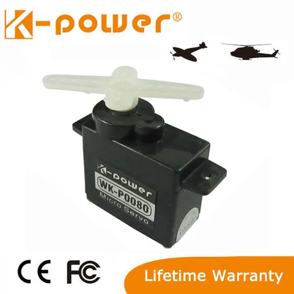 3PCS K-power P0080 8G 1.5kg/0.1S High Speed Coreless Motpr servo Mini/micro Analog servo for RC Airplane and Helicopter
3PCS K-power P0080 8G 1.5kg/0.1S High Speed Coreless Motpr servo Mini/micro Analog servo for RC Airplane and Helicopter