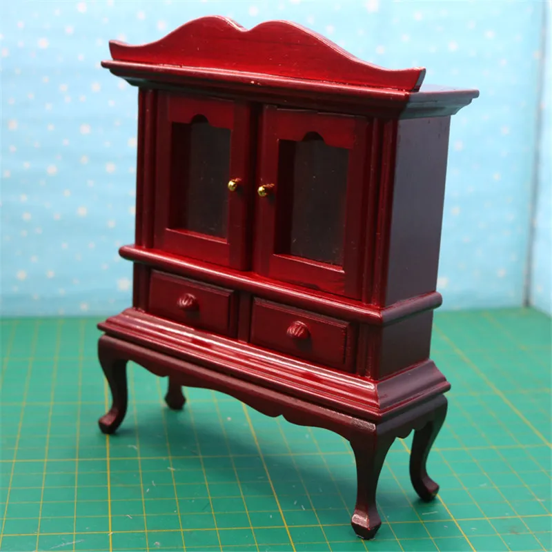 Doub K 1:12 dollhouse furniture toy miniature wooden elegant red cabinet kawaii dolls house pretend play toys girls children
Doub K 1:12 dollhouse furniture toy miniature wooden elegant red cabinet kawaii dolls house pretend play toys girls children