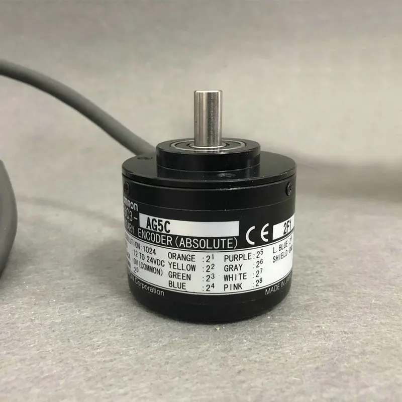 High quality E6C3-AG5C 256 360 720 1024P/R 10-bit Gray code absolute encoder IP65
High quality E6C3-AG5C 256 360 720 1024P/R 10-bit Gray code absolute encoder IP65