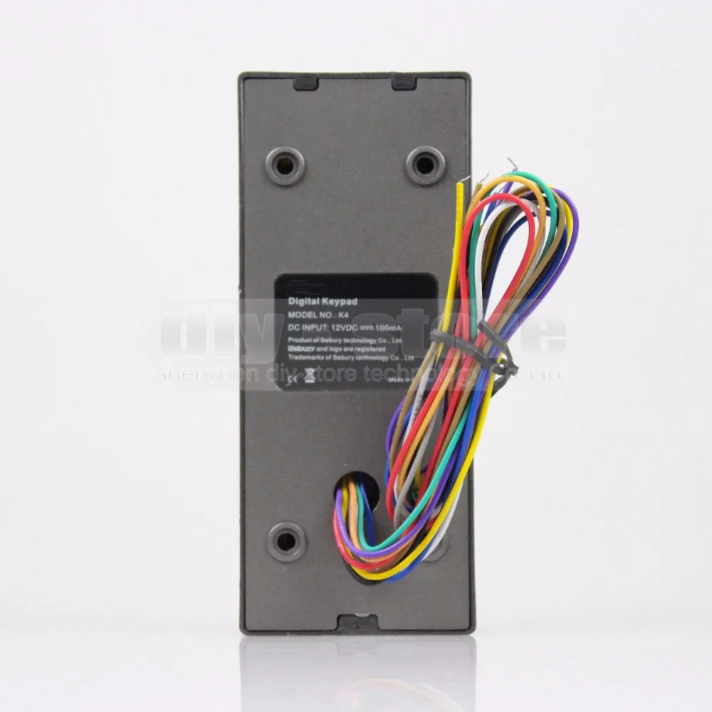 DIYSECUR 125 кГц RFID дверной контроллер доступа комплект + электронный замок для