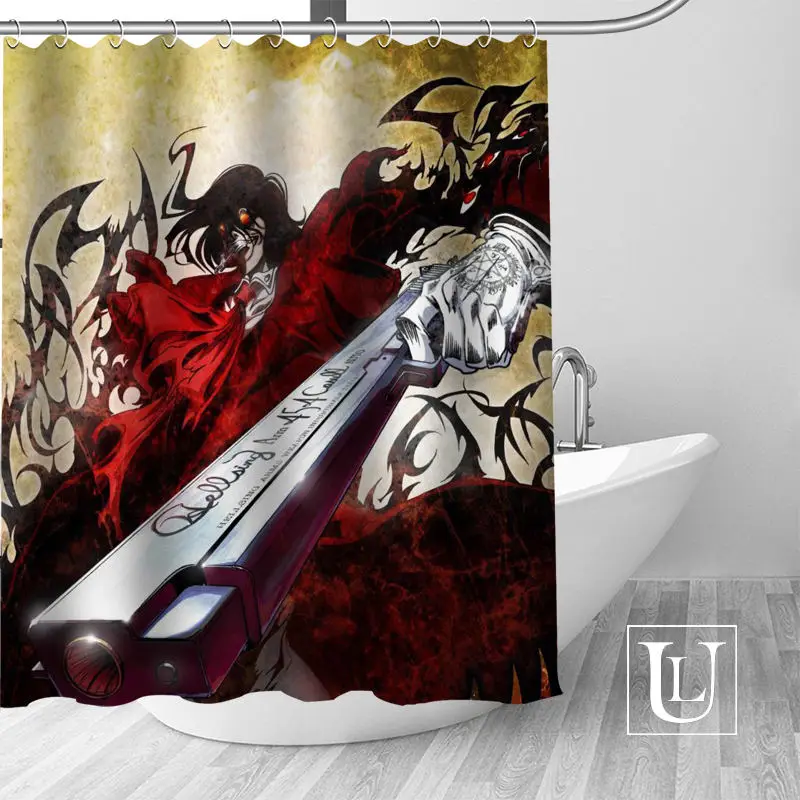 Custom Hellsing Shower Curtain Modern Fabric Bath Curtains Home Decor Curtains More Size Custom Your image
Custom Hellsing Shower Curtain Modern Fabric Bath Curtains Home Decor Curtains More Size Custom Your image