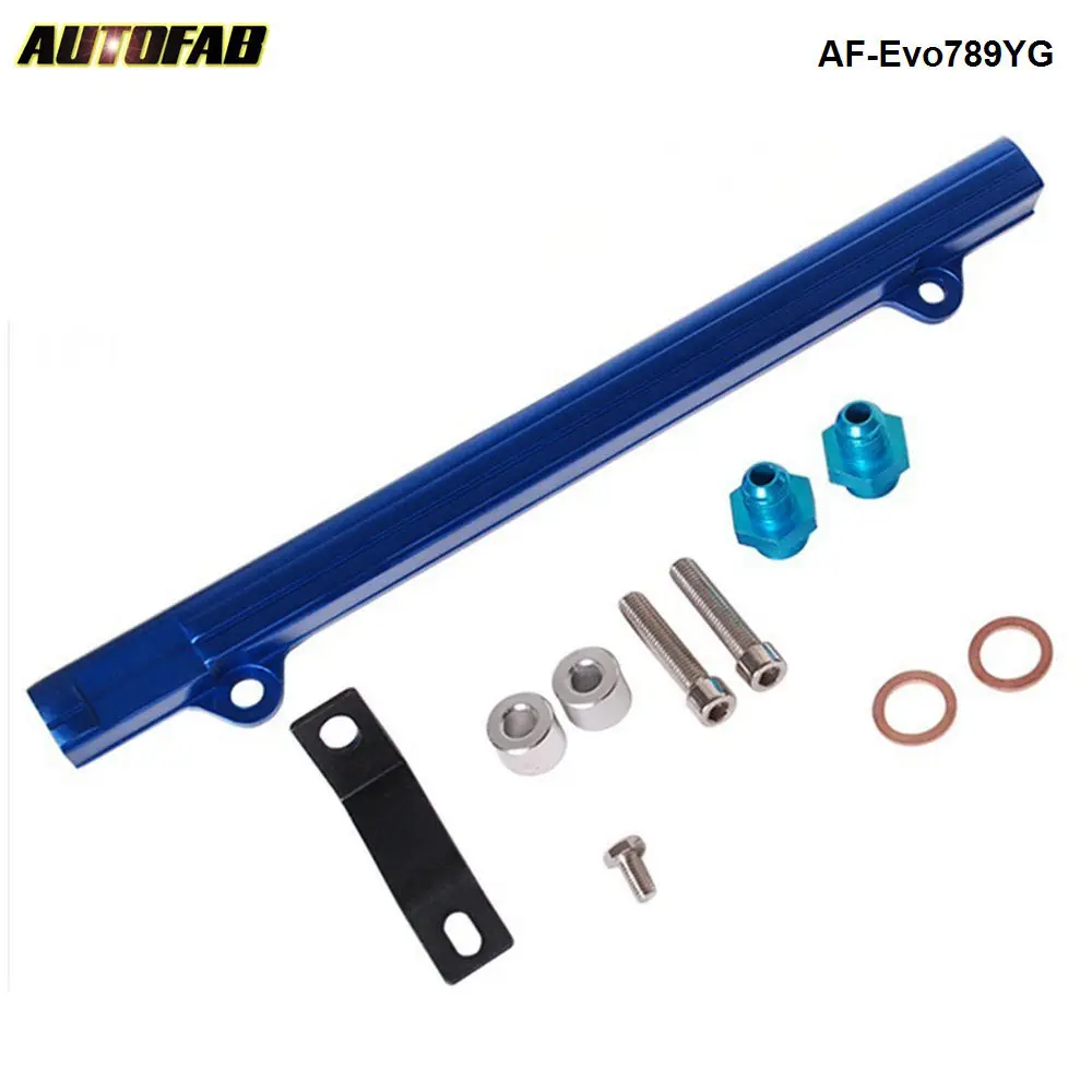 Top Feed Injector High Flow Fuel Rail Kit For For Mitsubishi 4G63 EVO7/8/9 Blue Aluminium Billet AF-Evo789YG
Top Feed Injector High Flow Fuel Rail Kit For For Mitsubishi 4G63 EVO7/8/9 Blue Aluminium Billet AF-Evo789YG