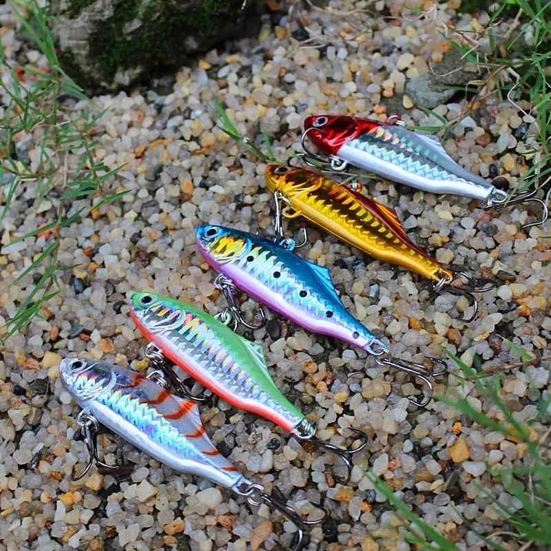 1PCS 7.5cm 24g winter VIB fishing lure hard bait with lead inside ice sea fishing tackle diving swivel jig wobbler lure
1PCS 7.5cm 24g winter VIB fishing lure hard bait with lead inside ice sea fishing tackle diving swivel jig wobbler lure