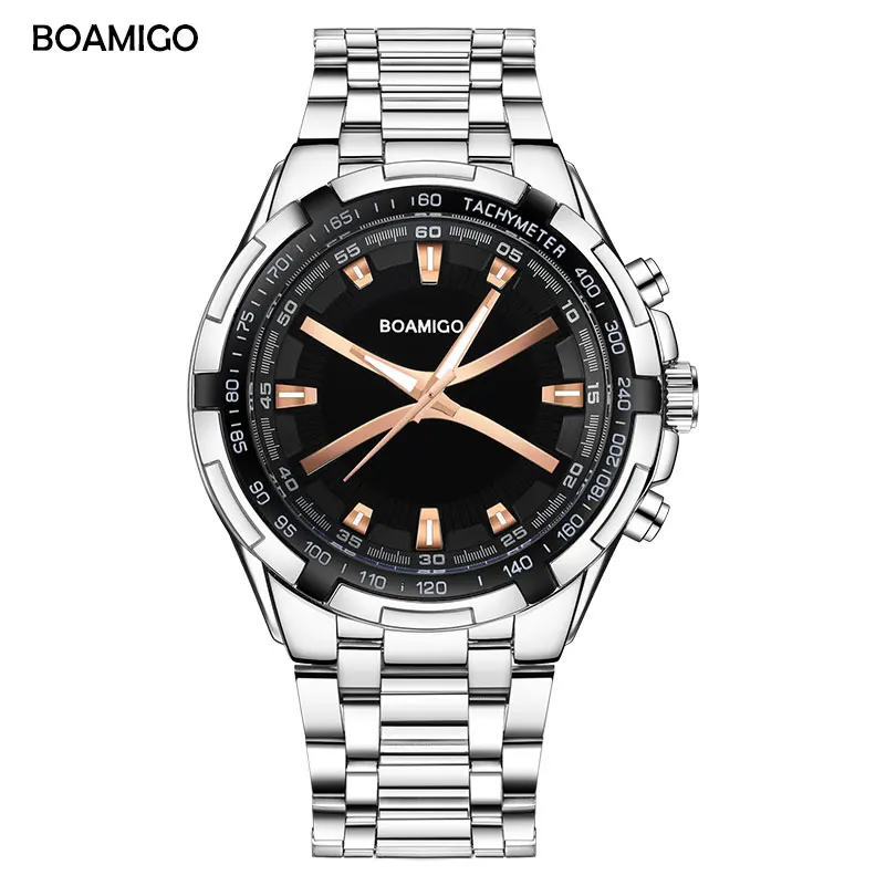 men quartz watch simple mens watches BOAMIGO brand analog wristwatches silver stainless steel strap gift clcok relogio masculino
men quartz watch simple mens watches BOAMIGO brand analog wristwatches silver stainless steel strap gift clcok relogio masculino