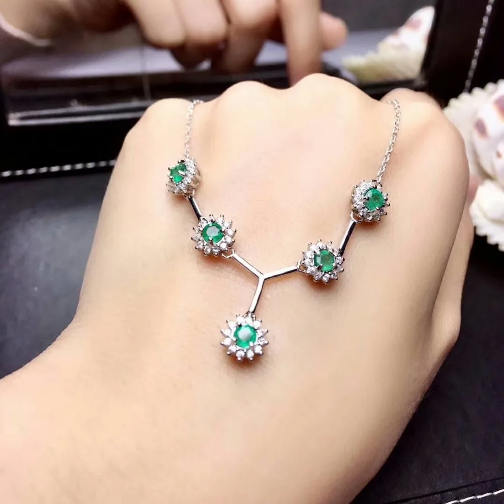 SHILOVEM 925 sterling silver real Natural Emerald Pendants classic fine Jewelry women wedding wholesale new mlp3.53.509agml
SHILOVEM 925 sterling silver real Natural Emerald Pendants classic fine Jewelry women wedding wholesale new mlp3.53.509agml