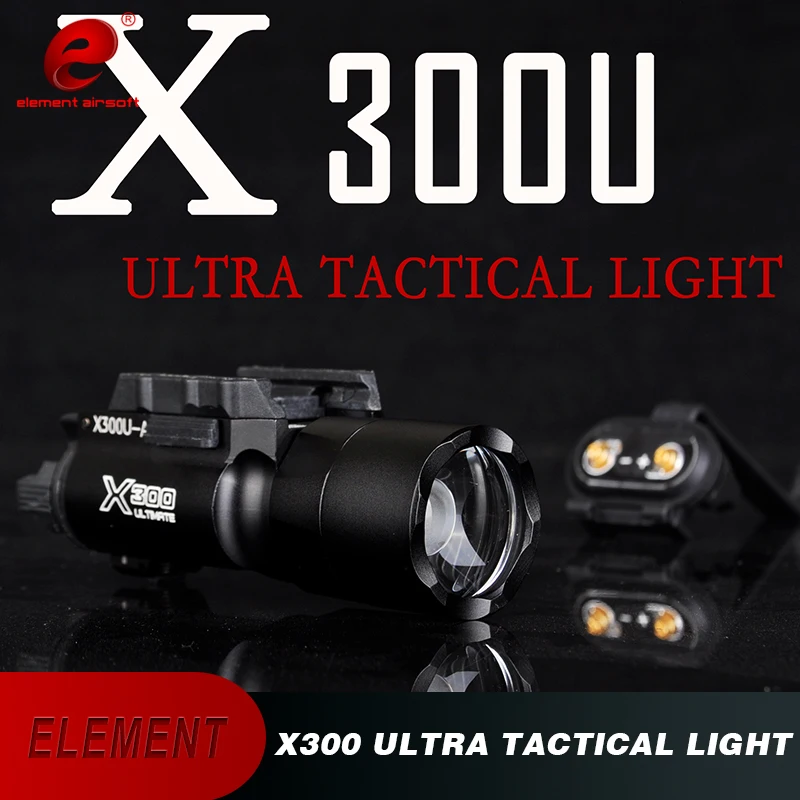 Element Airsoft Surefir X300 Pistol Light Glock 17 370 Lumen Surefir X300U Airsoft Tactical Flashlight Weapon Light EX359
Element Airsoft Surefir X300 Pistol Light Glock 17 370 Lumen Surefir X300U Airsoft Tactical Flashlight Weapon Light EX359