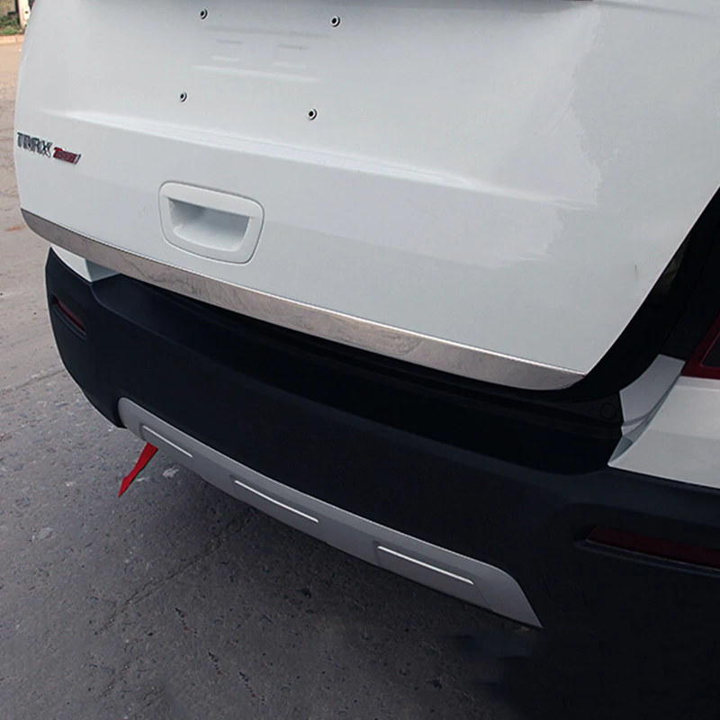 Stainless Steel For Chevrolet TRAX 2014 2015 2016 2017 2018 Car Accessories Rear Tailgate Trunk back door Cover Trim Styling
Stainless Steel For Chevrolet TRAX 2014 2015 2016 2017 2018 Car Accessories Rear Tailgate Trunk back door Cover Trim Styling