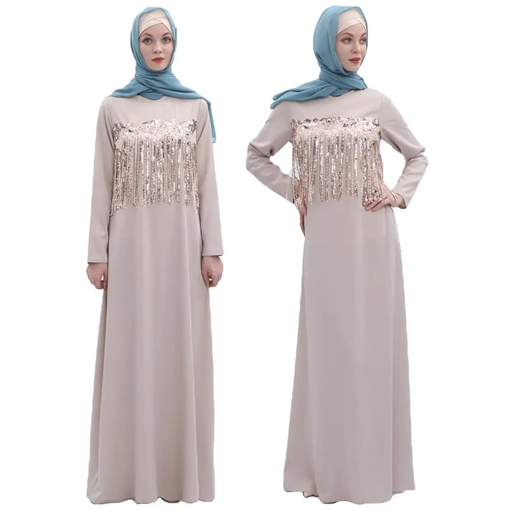 2022 Tassel Sequins Abaya Dubai Kaftan Women Muslim Long Robe Turkish Caftan Ramadan Cocktail Party Gown Jilbab Islamic Clothing
2022 Tassel Sequins Abaya Dubai Kaftan Women Muslim Long Robe Turkish Caftan Ramadan Cocktail Party Gown Jilbab Islamic Clothing