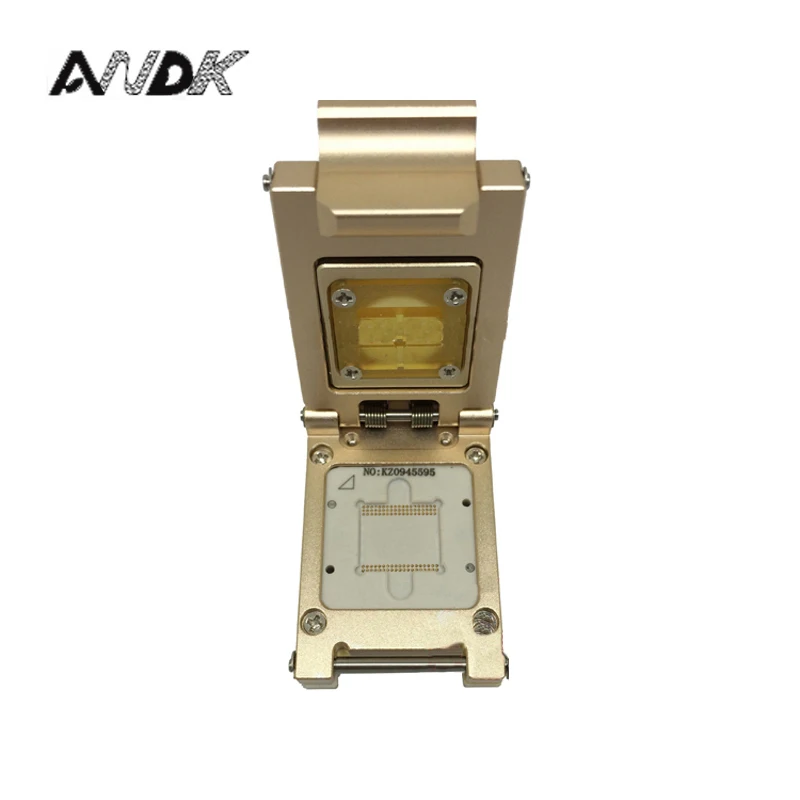 Samsung phone Chip UFS2.0 BGA95 Test Socket Adapter Pitch 0.65mm For KLUAG2G1BD-E0B2 KLUBG4G1BD-E0B1KLUCG8G1BD-E0B1 Chip Testing
Samsung phone Chip UFS2.0 BGA95 Test Socket Adapter Pitch 0.65mm For KLUAG2G1BD-E0B2 KLUBG4G1BD-E0B1KLUCG8G1BD-E0B1 Chip Testing