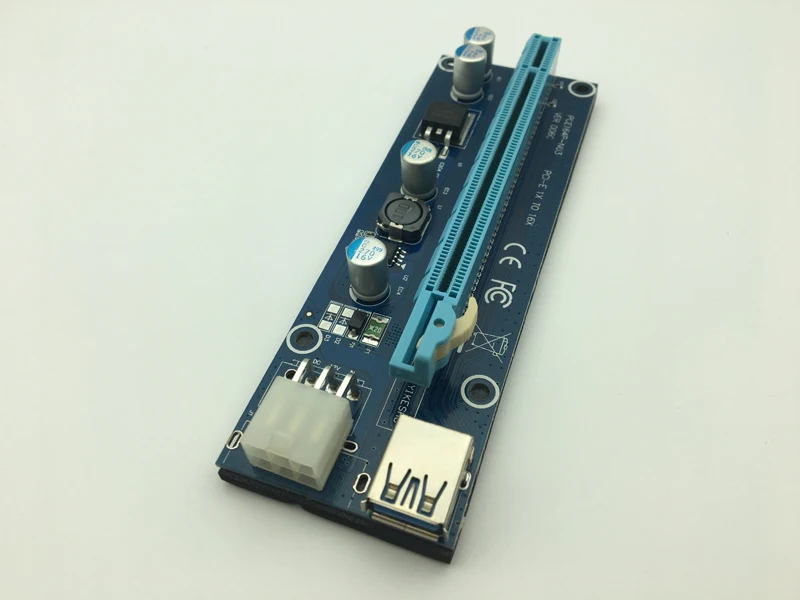 Riser Card PCI-E 1x к 16x PCI Express Riser Card USB 3,0 кабель SATA к IDE Molex 6Pin кабель питания для BTC Antminer Miner Mining
Riser Card PCI-E 1x к 16x PCI Express Riser Card USB 3,0 кабель SATA к IDE Molex 6Pin кабель питания для BTC Antminer Miner Mining