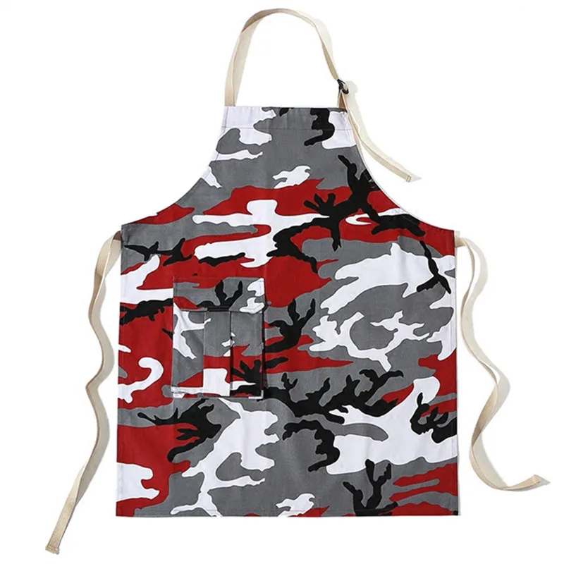 Long Camouflage Cotton Apron Home Bake Cook Craft Housework Cloth Barista Painter Artist Gardener Carpenter Florist WorkWear D14
Long Camouflage Cotton Apron Home Bake Cook Craft Housework Cloth Barista Painter Artist Gardener Carpenter Florist WorkWear D14