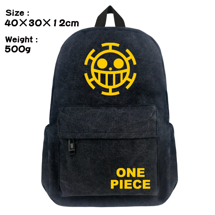 Unisex Fashion Canvas Backpack One Piece BROOK Trafalgar Law Cartoon Laptop Shoulder Bag Men Computer Bags Student School Bag
Unisex Fashion Canvas Backpack One Piece BROOK Trafalgar Law Cartoon Laptop Shoulder Bag Men Computer Bags Student School Bag