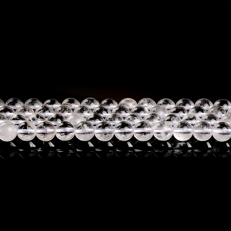 AAA quality Natural Stone white clear quartz crystal Round Loose strand Beads 4/6/8/10/12mm Jewelry Making Bracelet Diy beads
AAA quality Natural Stone white clear quartz crystal Round Loose strand Beads 4/6/8/10/12mm Jewelry Making Bracelet Diy beads