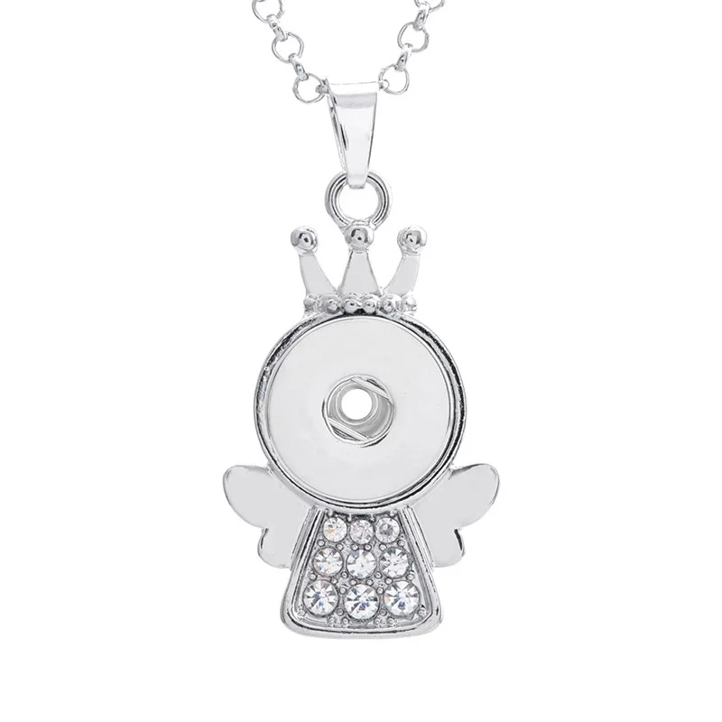 Tiara Queen Fairy Metal 18mm Snap Buttons Rhinestone Necklace Fashion Jewelry For Girls
Tiara Queen Fairy Metal 18mm Snap Buttons Rhinestone Necklace Fashion Jewelry For Girls