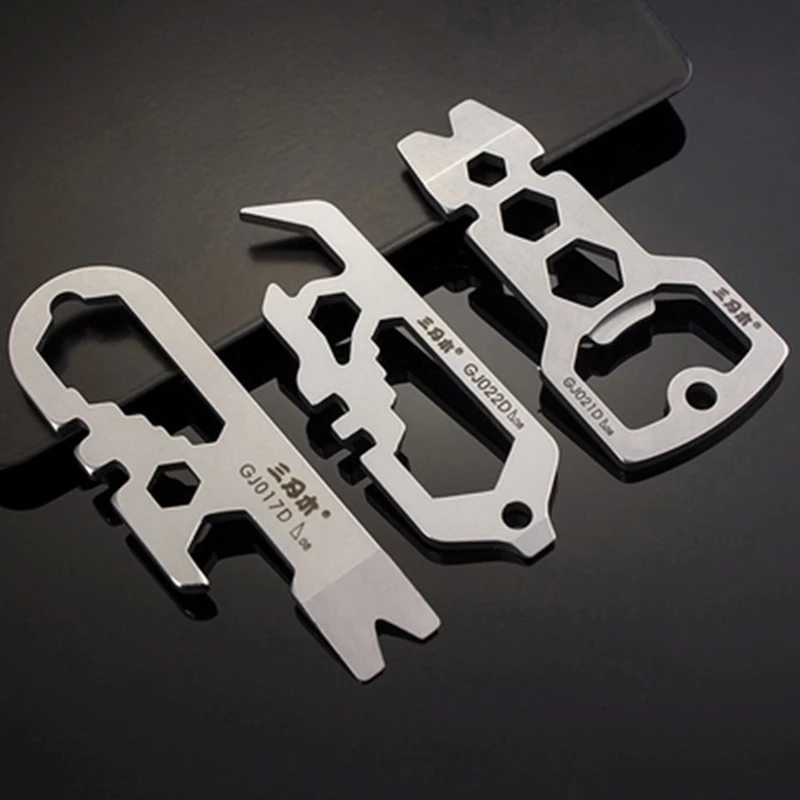 Outdoor 4Cr13 Ultra-thin Tools Stainless Steel Hanging Key Chain Creative Pocket Multi-functional Lightweight Folding Tool Card
Outdoor 4Cr13 Ultra-thin Tools Stainless Steel Hanging Key Chain Creative Pocket Multi-functional Lightweight Folding Tool Card