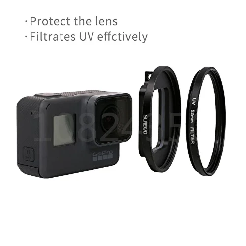3in1 1set For GoPro Hero 7/6/5 Circular Polarizer Kit UV CPL Glass Filter Set Lens Alloy Frame | Электроника