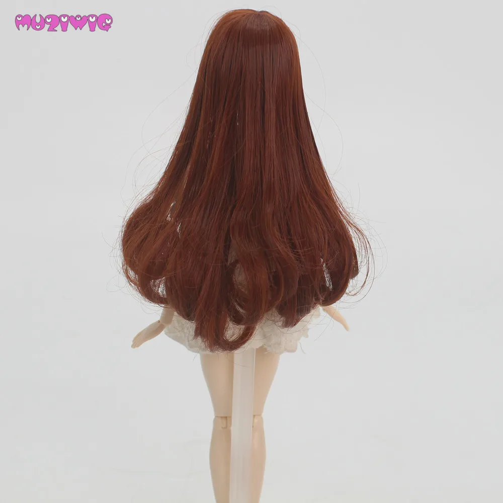 MUZIWIG High Temperature Fiber Long Curly Hair Wigs for Kurhn/Monster Doll with 12.5-14cm Head Circumference
MUZIWIG High Temperature Fiber Long Curly Hair Wigs for Kurhn/Monster Doll with 12.5-14cm Head Circumference