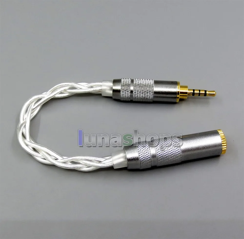 LN006051 TRRS 2.5mm Balanced To 3.5mm Female Pure Silver Cable For IRIVER AK240 AK70 ak380 ak100ii
LN006051 TRRS 2.5mm Balanced To 3.5mm Female Pure Silver Cable For IRIVER AK240 AK70 ak380 ak100ii