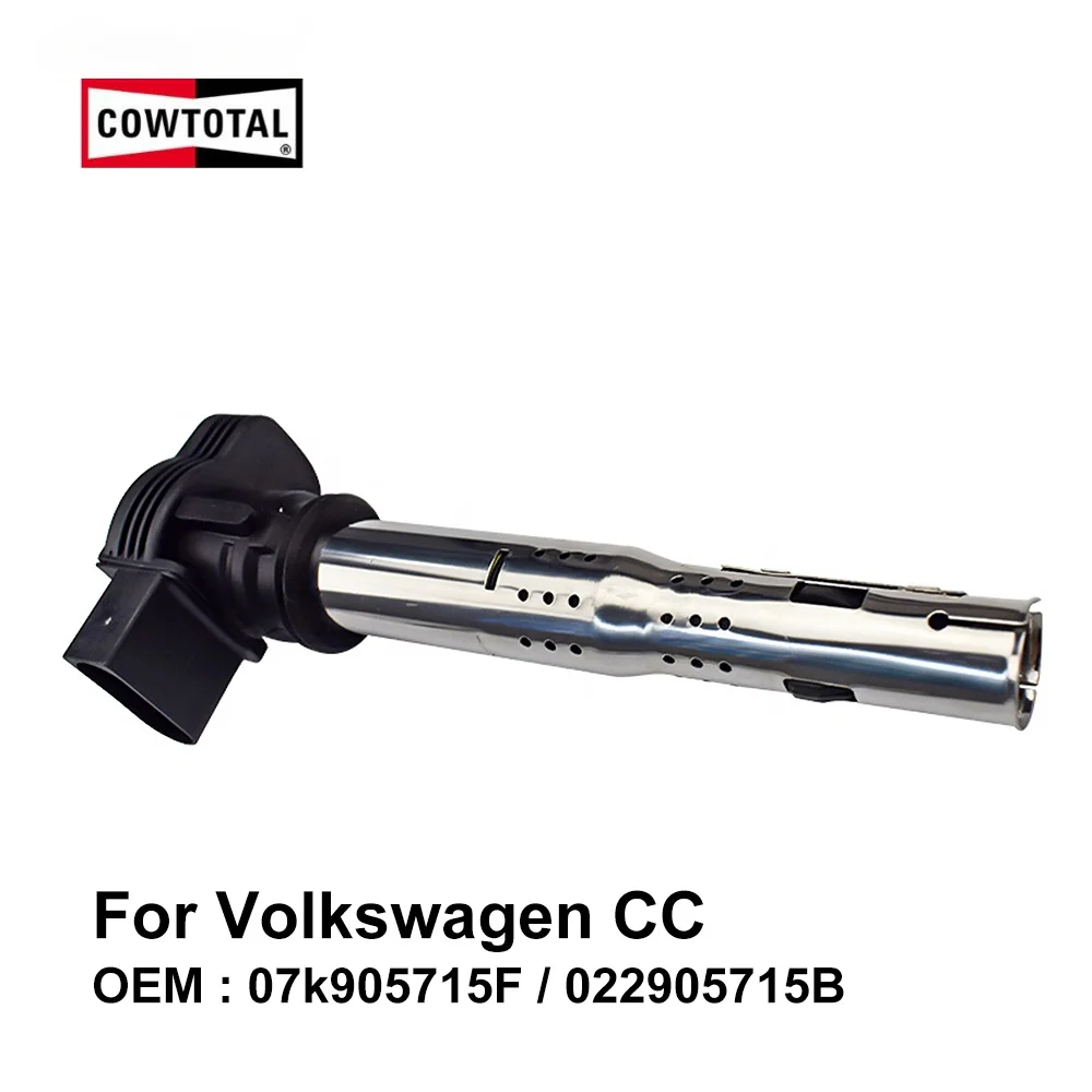 Cowtote Катушка зажигания для Volkswagen CC Код двигателя CCZ CAW BWS 2 0 T 3.6L OEM 07k90571 5F/022905715B