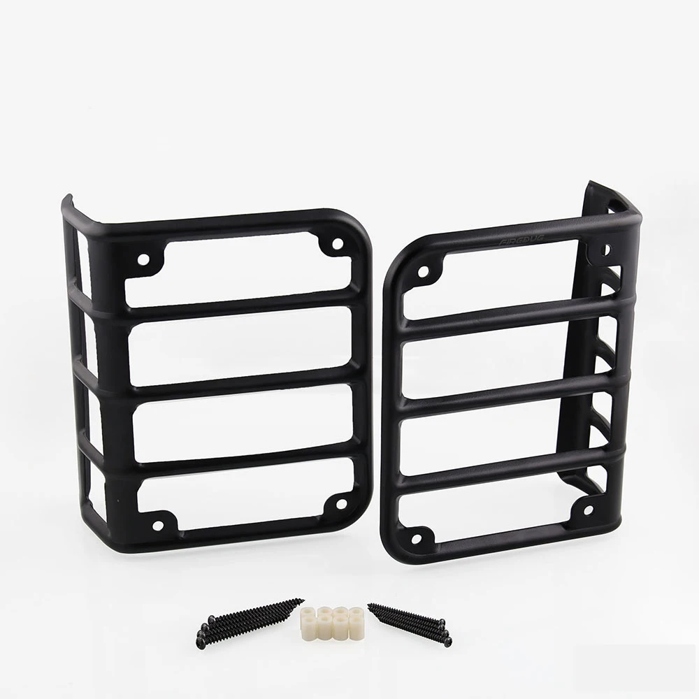 2pcs Metal Rear Tail Light Guards Covers for Jeep Wrangler 07-18 JK Car Styling Auto Car Accessories Lamp Trim Guards Stickers
2pcs Metal Rear Tail Light Guards Covers for Jeep Wrangler 07-18 JK Car Styling Auto Car Accessories Lamp Trim Guards Stickers