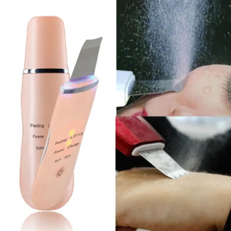 Ultrasonic Face Cleaner Skin Scrubber Ultrasound Vibration Massager Skin Cleaner Pore Peel Scrubber Beauty Exfoliating Machine
Ultrasonic Face Cleaner Skin Scrubber Ultrasound Vibration Massager Skin Cleaner Pore Peel Scrubber Beauty Exfoliating Machine