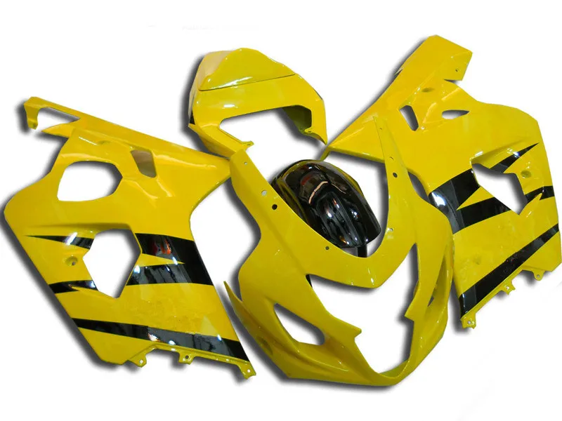 Комплект обтекателей для мотоцикла GSXR600 750 K4 04 05 GSXR 600 GSXR750 2004 2005 ABS Желтый комплект +