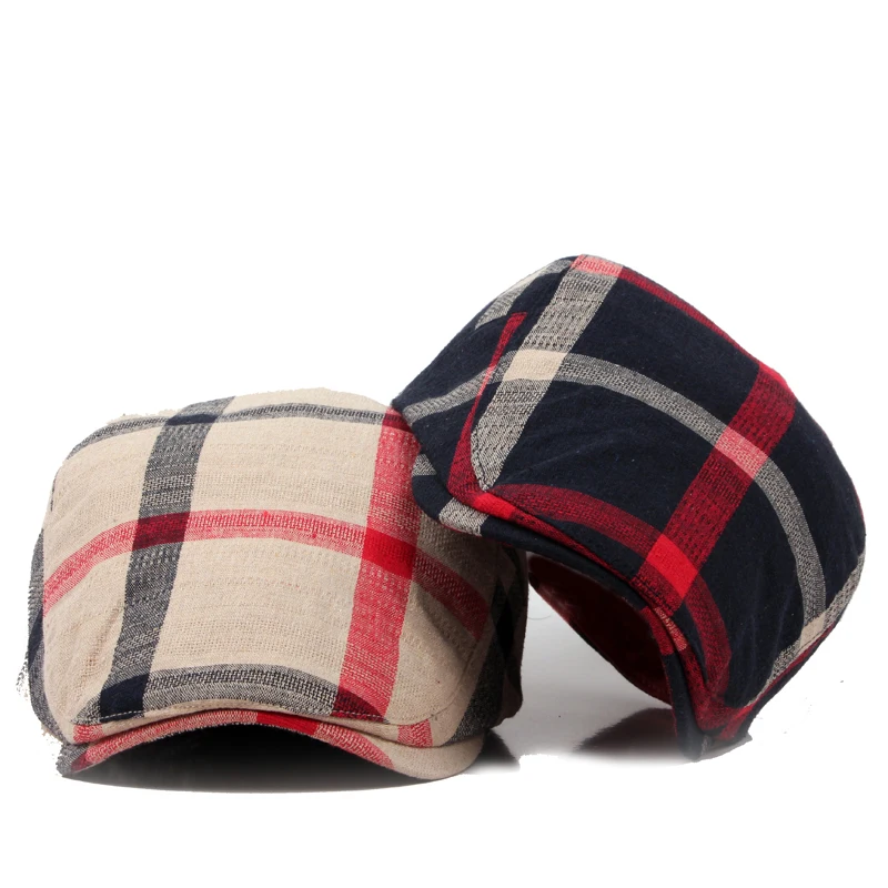 Classic Englad Style Plaid Berets Caps For Men Women Casual Unisex Sports Caps Cotton Berets Hats Boina Casquette Flat Cap
Classic Englad Style Plaid Berets Caps For Men Women Casual Unisex Sports Caps Cotton Berets Hats Boina Casquette Flat Cap