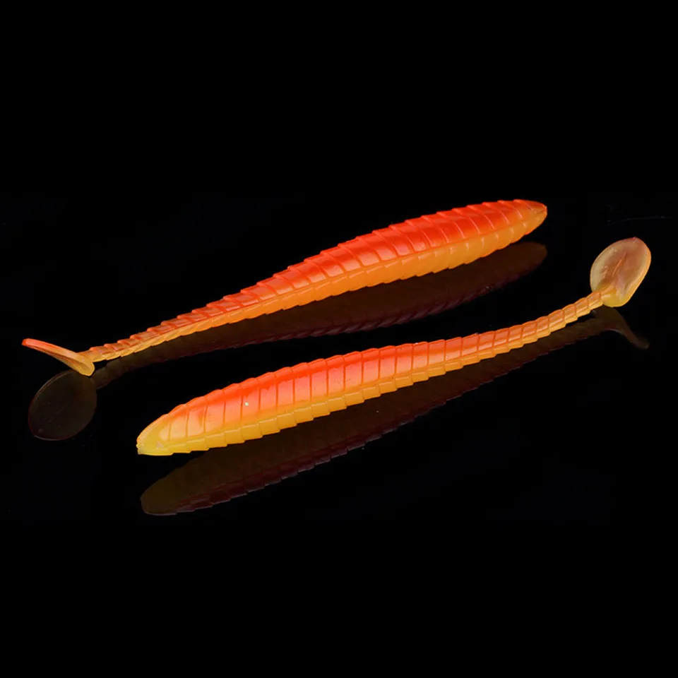 WALK FISH 10 шт./лот 75 мм 1 3 г качели ударные рыболовные приманки Swimbait Craws мягкие для