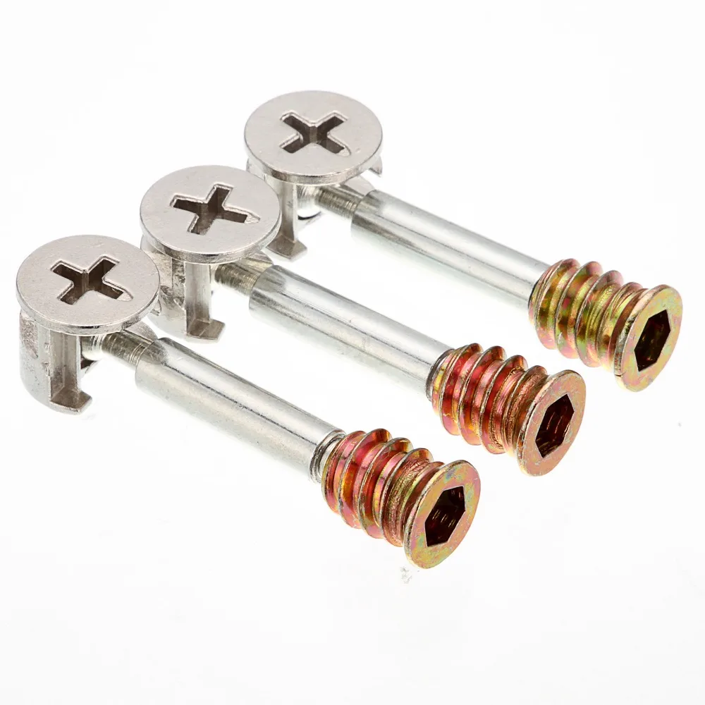 50pcs 3in1 M6*40 Furniture Screw Assembled Pieces Kitchen Cabinet Connectors Hammer Nut
50pcs 3in1 M6*40 Furniture Screw Assembled Pieces Kitchen Cabinet Connectors Hammer Nut