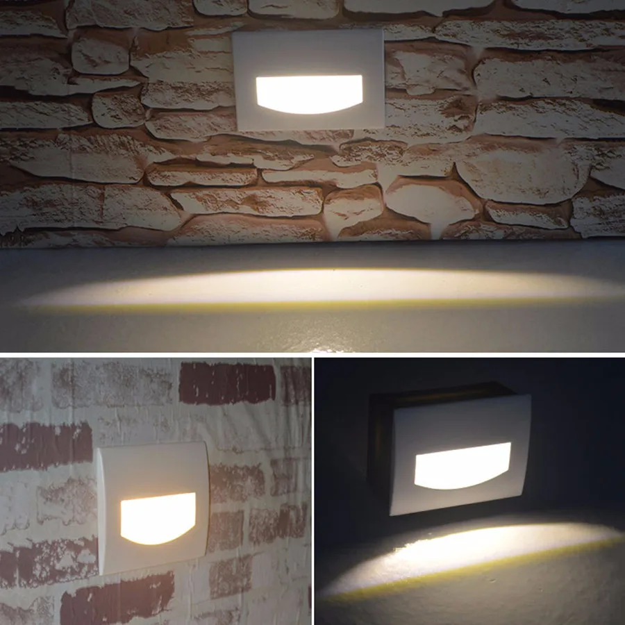 Thrisdar 6PCS 3W 5W Outdoor LED Step Light Embedded Wall Corner Light Waterproof LED Footlights Underground Buried Lamps
Thrisdar 6PCS 3W 5W Outdoor LED Step Light Embedded Wall Corner Light Waterproof LED Footlights Underground Buried Lamps