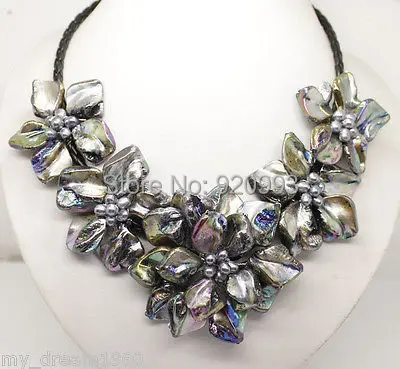 Wholesale Free P&P*****New bride jewelry mother of pearl shell flower necklace 18"long
Wholesale Free P&P*****New bride jewelry mother of pearl shell flower necklace 18"long