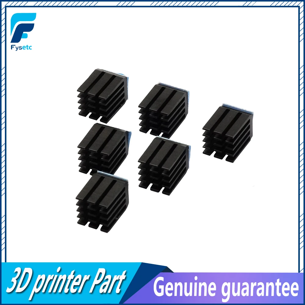 20pcs Motor Driver Heat sinks Cooling Black Heatsink for DRV8825/A4988/TMC2100 /TMC2208 /TMC2130 Drive Module 3D Printer Parts
20pcs Motor Driver Heat sinks Cooling Black Heatsink for DRV8825/A4988/TMC2100 /TMC2208 /TMC2130 Drive Module 3D Printer Parts
