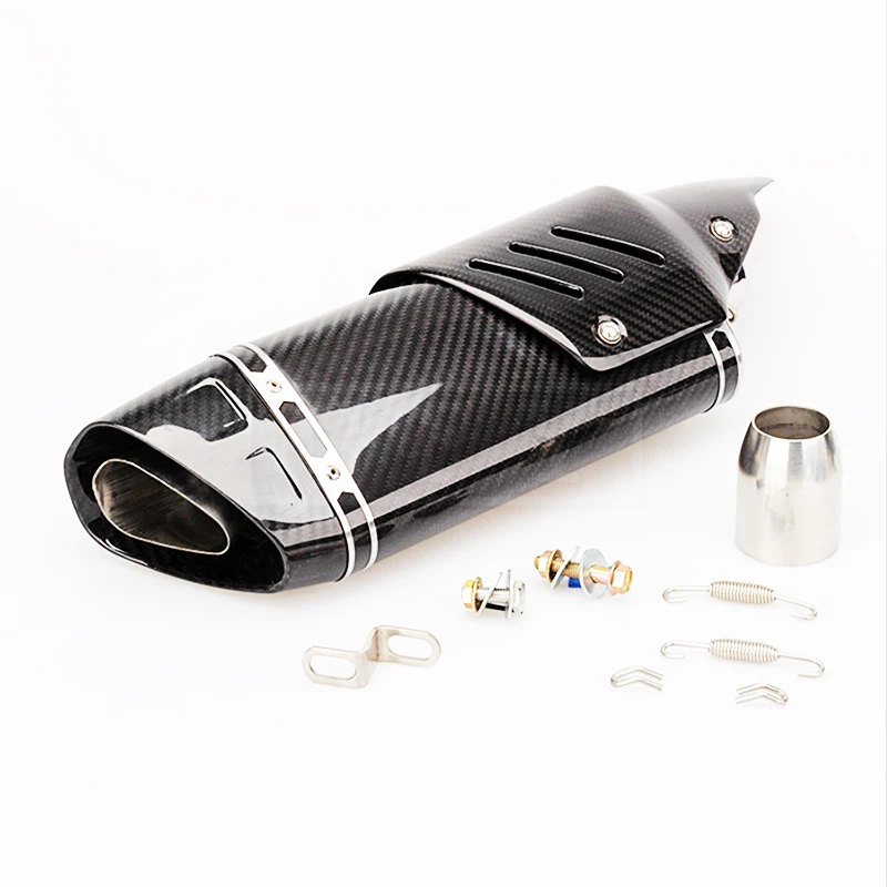 500cc 600cc R11 Real Carbon Fiber Motorcycle Exhaust Pipe Muffler With DB Killer R6 R1 CBR500 Exhaust Tubo Escape Moto
500cc 600cc R11 Real Carbon Fiber Motorcycle Exhaust Pipe Muffler With DB Killer R6 R1 CBR500 Exhaust Tubo Escape Moto