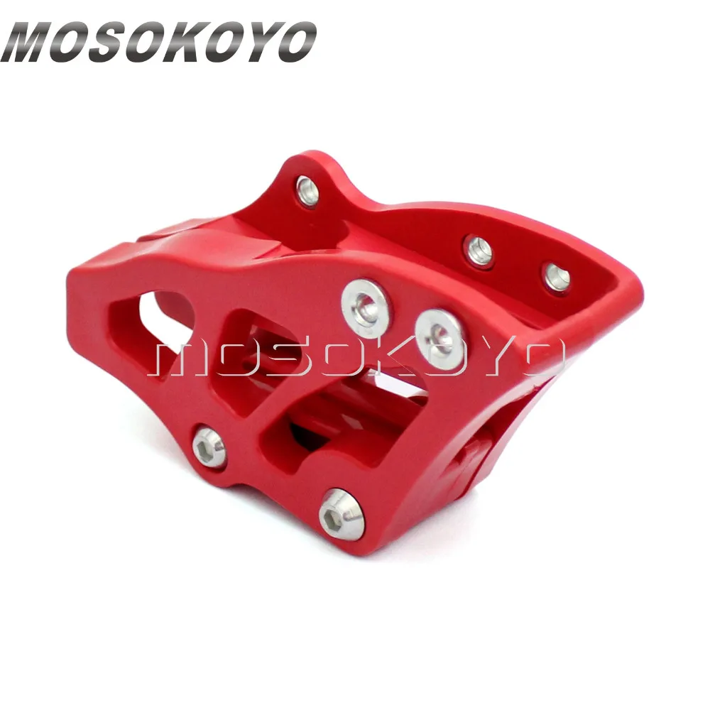 Направляющая цепи для мотоцикла Honda CR CRF 125R 250R 250X 450R 450X 2005 2007 Red|Накладки и