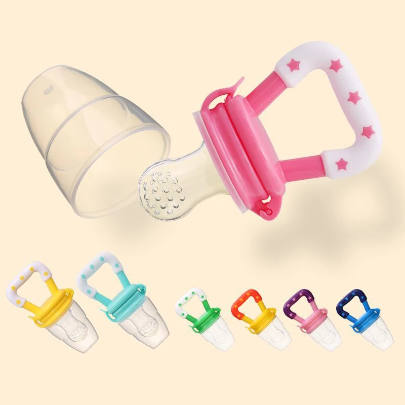 Silicone Nipple Baby Pacifier Multi-function Soother Put In Fruit Food Different Taste Comfort Baby Non-toxic Material For kid
Silicone Nipple Baby Pacifier Multi-function Soother Put In Fruit Food Different Taste Comfort Baby Non-toxic Material For kid