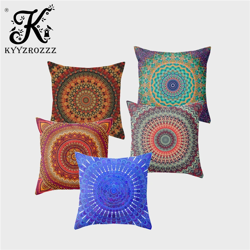 Bohemian Style Polyester Cushion Cover Colorful Flower Geometric Printing Home Decoration Pillow Cover Sofa Car Almofada45*45CM
Bohemian Style Polyester Cushion Cover Colorful Flower Geometric Printing Home Decoration Pillow Cover Sofa Car Almofada45*45CM