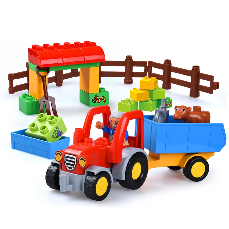 Original Big Building Blocks Animal Diy Happy Farm Happy Zoo Big Size Brick Pasture Set Bricks Toys For Children Birthday Gifts
Original Big Building Blocks Animal Diy Happy Farm Happy Zoo Big Size Brick Pasture Set Bricks Toys For Children Birthday Gifts