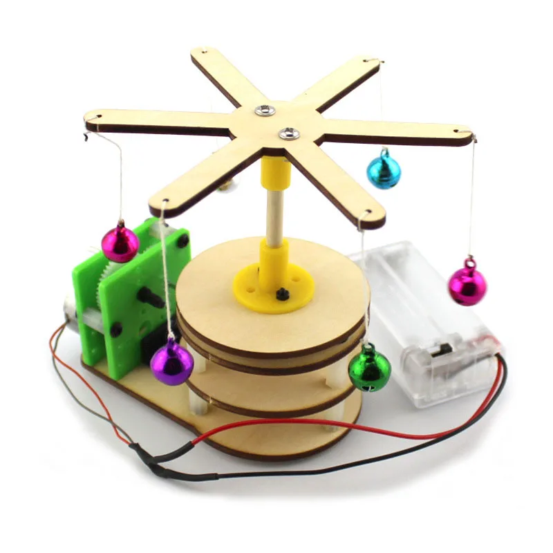 DIY Rotating Bell Wood Horse Handmade Toys Physical Gizmo Building Blocks Kits Solar Energy Assembled Toy Teaching Tool
DIY Rotating Bell Wood Horse Handmade Toys Physical Gizmo Building Blocks Kits Solar Energy Assembled Toy Teaching Tool