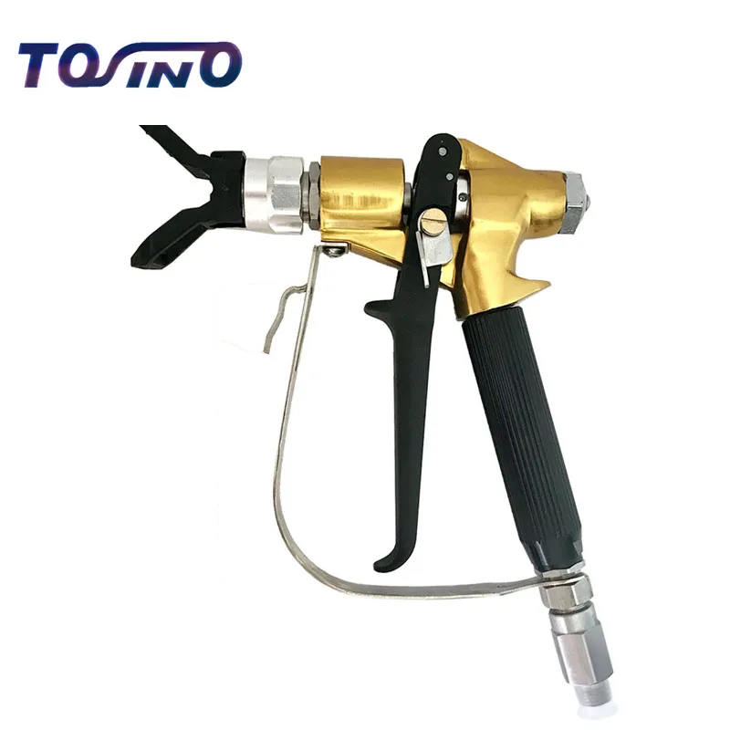 TOSINO Free shipping Airless paint spray gun gr type with 4050Psi sprayer nozzle Machine Paint No Gas Guard
TOSINO Free shipping Airless paint spray gun gr type with 4050Psi sprayer nozzle Machine Paint No Gas Guard