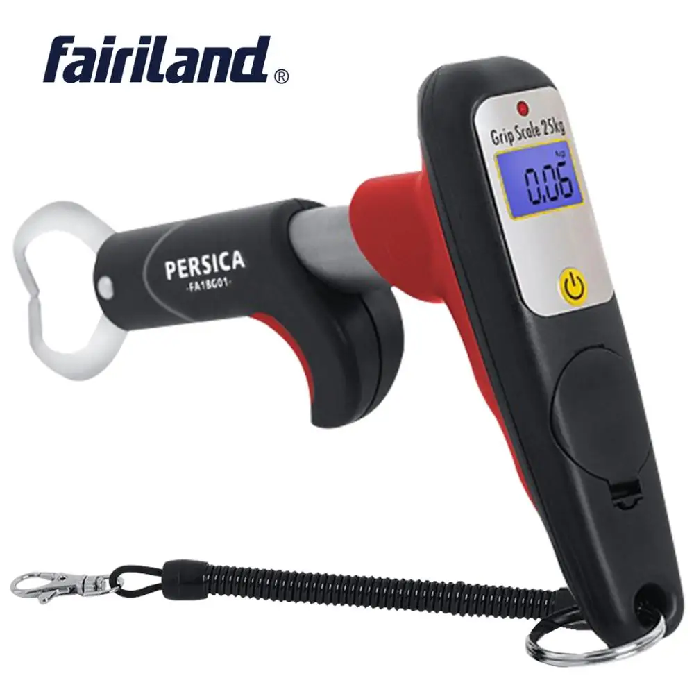 16cm(6.3") MINI GUN-STYLE fishing grip w/ 25kg(55lb) Digital Scale Stainless Steel fishing lip grip Water Resistance lip gripper
16cm(6.3") MINI GUN-STYLE fishing grip w/ 25kg(55lb) Digital Scale Stainless Steel fishing lip grip Water Resistance lip gripper