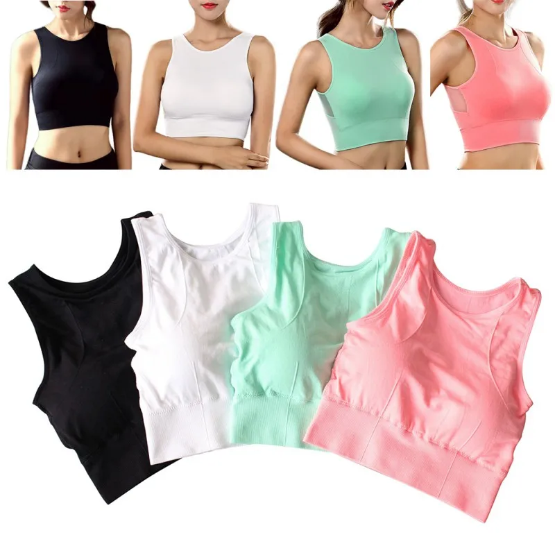 2019 New Sports Bra Mesh Stitching Yoga Bra Shake Proof Quick Dry Fitness Top Padded Gym Bra Top Wire Free Push Up Running Top
2019 New Sports Bra Mesh Stitching Yoga Bra Shake Proof Quick Dry Fitness Top Padded Gym Bra Top Wire Free Push Up Running Top