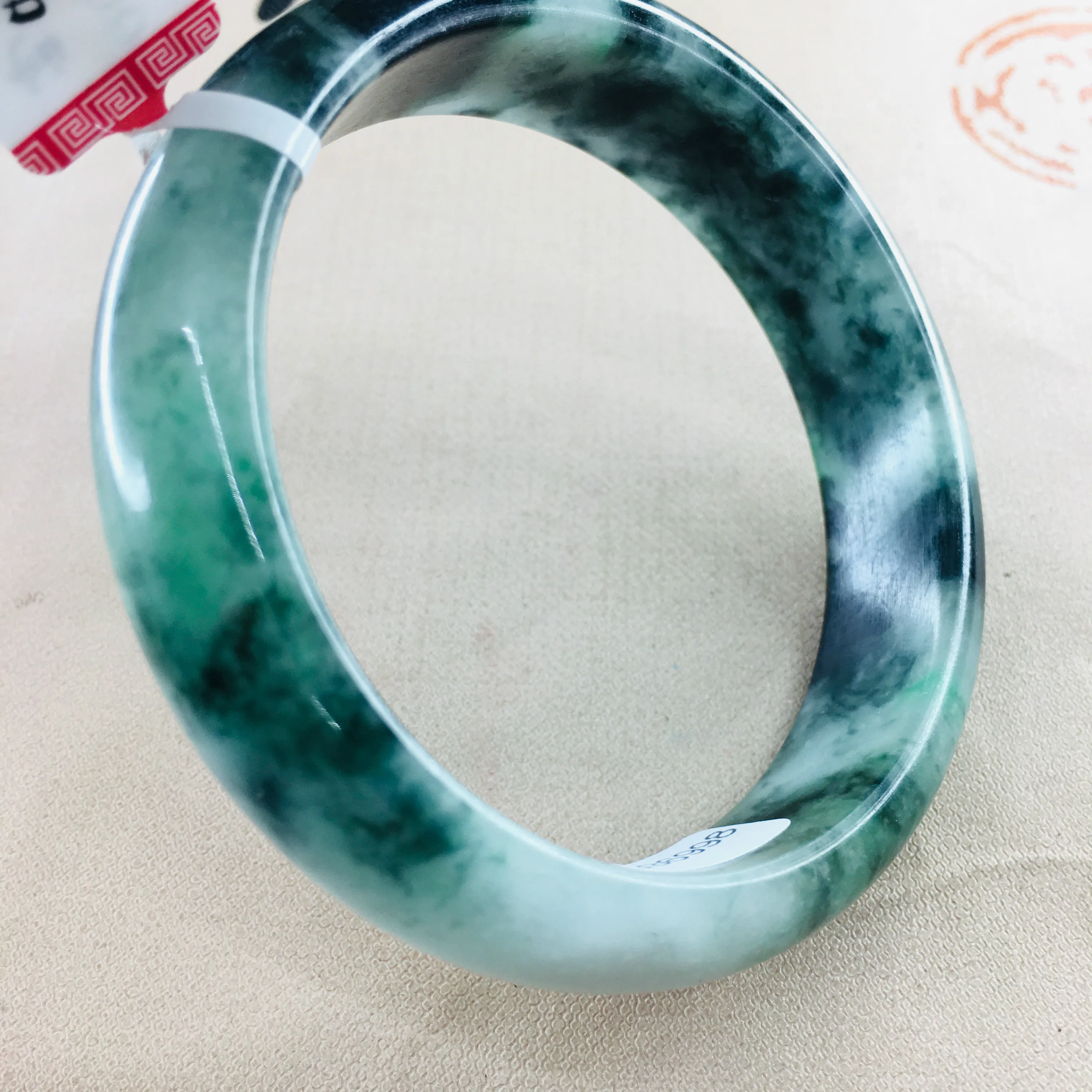 Zheru Jewelry Pure Natural Jadeite Bracelet Natural Elegant Dark Blue Bicolor 54-62mm Female Jade Bracelet Gift Send Certificate
Zheru Jewelry Pure Natural Jadeite Bracelet Natural Elegant Dark Blue Bicolor 54-62mm Female Jade Bracelet Gift Send Certificate