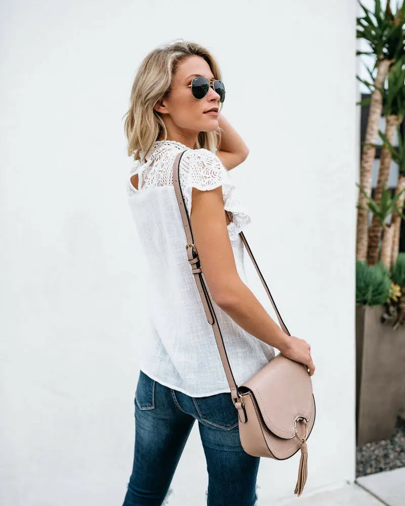 Fashion Women Summer Tops Blouse Lace Short Sleeve Loose Casual Shirts Ladies Hollow Out Solid Blouse Elegant
Fashion Women Summer Tops Blouse Lace Short Sleeve Loose Casual Shirts Ladies Hollow Out Solid Blouse Elegant
