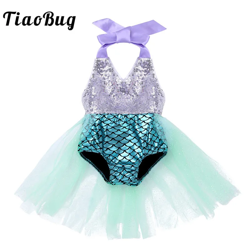 TiaoBug Baby Girls One-piece Shiny Sequined Swimsuit Halter Mermaid Scales Printed Swimwear Toddler Girls Bathing Suit Beachwear
TiaoBug Baby Girls One-piece Shiny Sequined Swimsuit Halter Mermaid Scales Printed Swimwear Toddler Girls Bathing Suit Beachwear