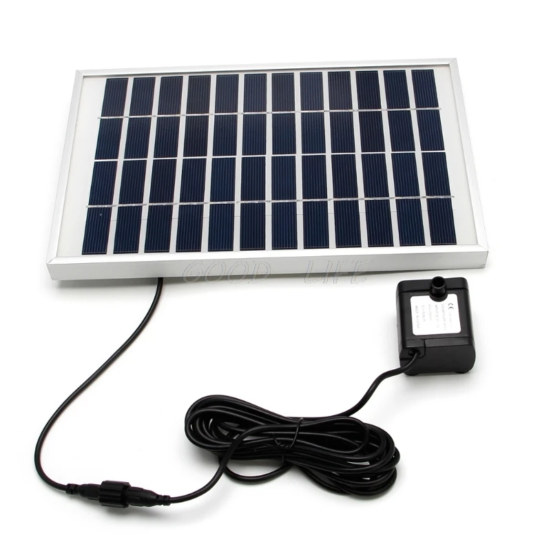 12V/5W Solar Fountain Garden Water Pump For Landscape Pool Maximum Flow 380L/h Garden Decor Submersible Dropshipping
12V/5W Solar Fountain Garden Water Pump For Landscape Pool Maximum Flow 380L/h Garden Decor Submersible Dropshipping