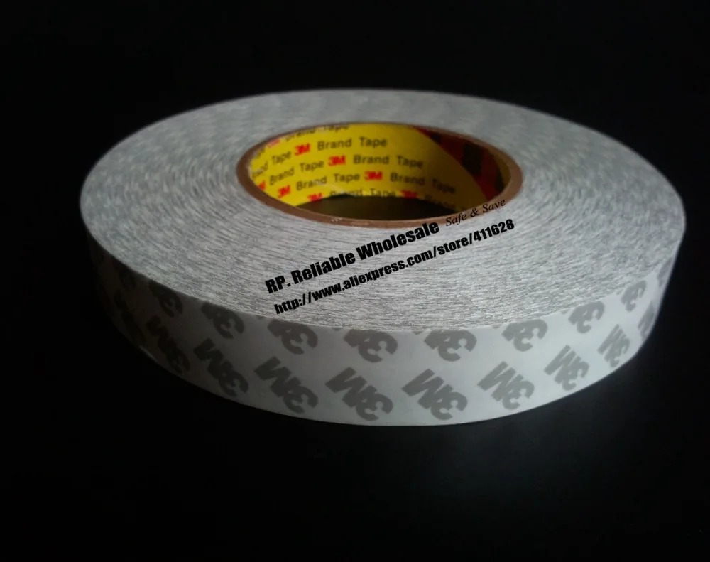 1Roll 25mm (or 24mm/26mm) * 50 Meters 3M Double Sided Adhesive Tape High Temperature Resist LCD Display Screen LED Panel Bond
1Roll 25mm (or 24mm/26mm) * 50 Meters 3M Double Sided Adhesive Tape High Temperature Resist LCD Display Screen LED Panel Bond