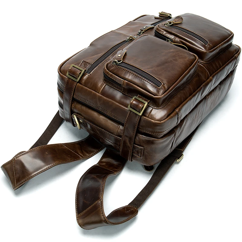 WESTAL male backpack genuine leather men's multifunctional laptop backpack for men's bussiness shoulder daypack schoolbags 342
WESTAL male backpack genuine leather men's multifunctional laptop backpack for men's bussiness shoulder daypack schoolbags 342