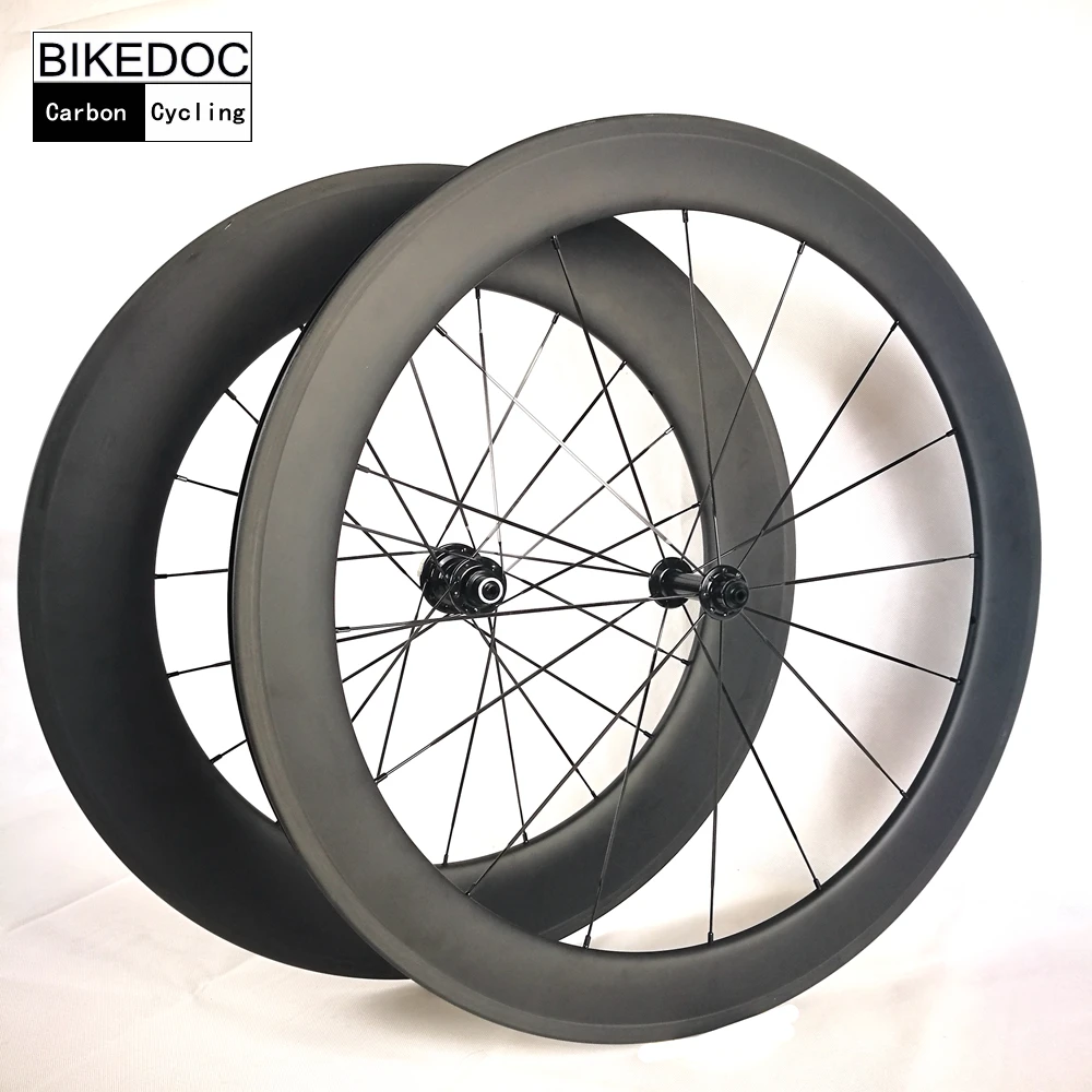 BIKEDOC Bicycle Wheel 700c Road Bike Carbon Wheels With Different Rim Depth Ruedas Carbono Carretera Clincher
BIKEDOC Bicycle Wheel 700c Road Bike Carbon Wheels With Different Rim Depth Ruedas Carbono Carretera Clincher
