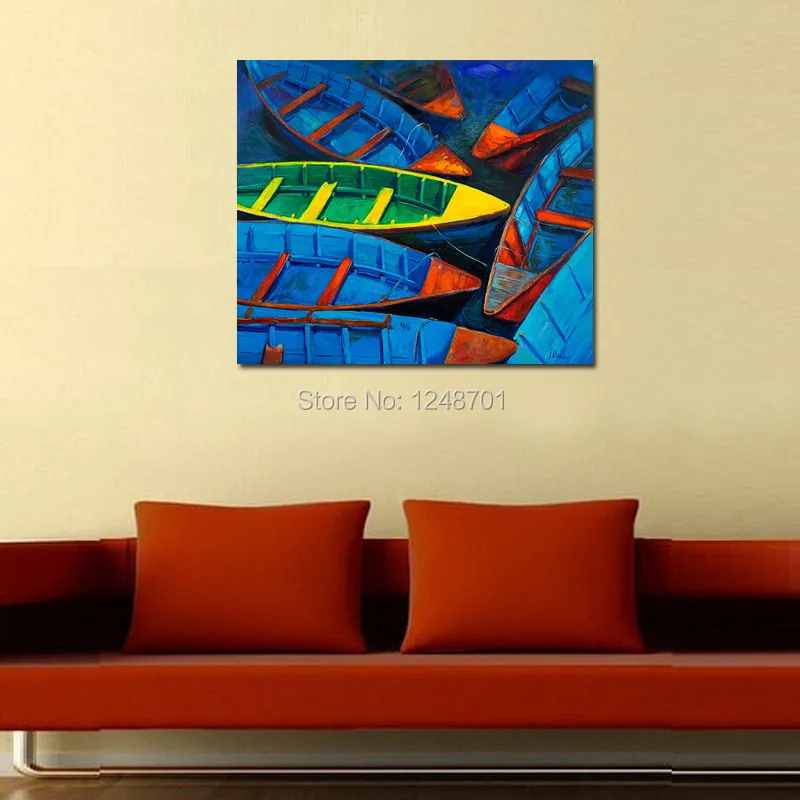 hand painted abstract blue boat oil painting modern canvas art for living room wall decoration painting on canvas home paintings
hand painted abstract blue boat oil painting modern canvas art for living room wall decoration painting on canvas home paintings
